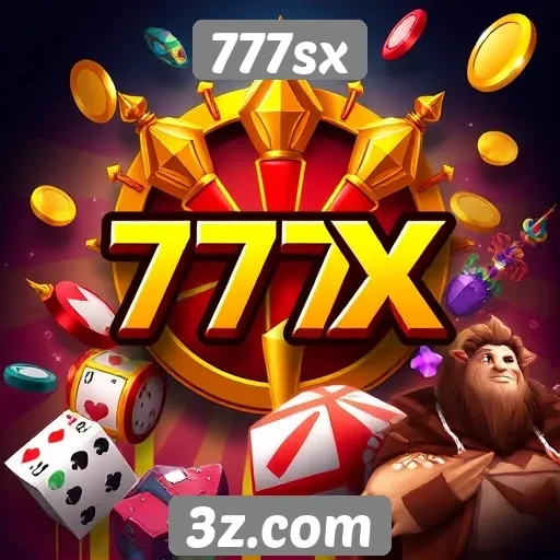 Variedade de jogos disponíveis no 777sx